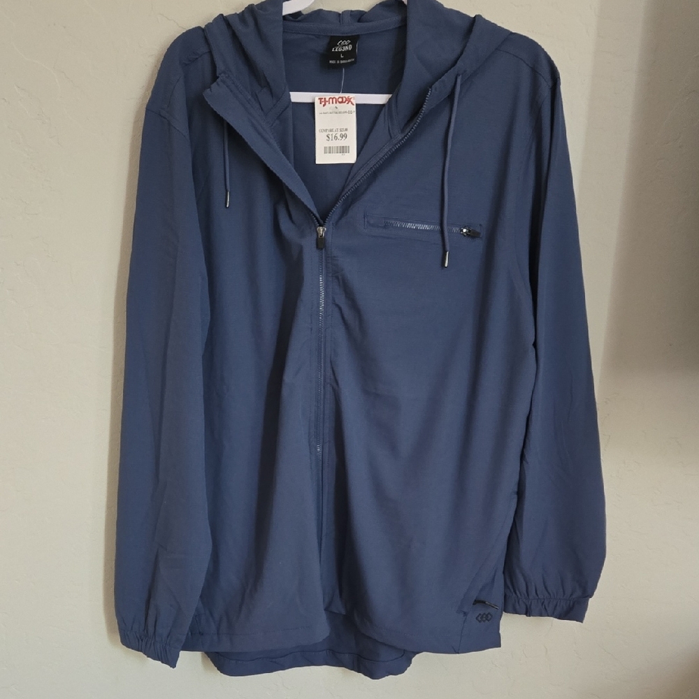 Men's Blue Lightweight Jacket
